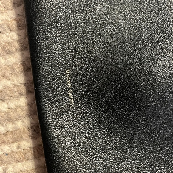 Mansur Gavriel Everyday Soft Tote in Black. Convertible east-west north-south! - Picture 3 of 13